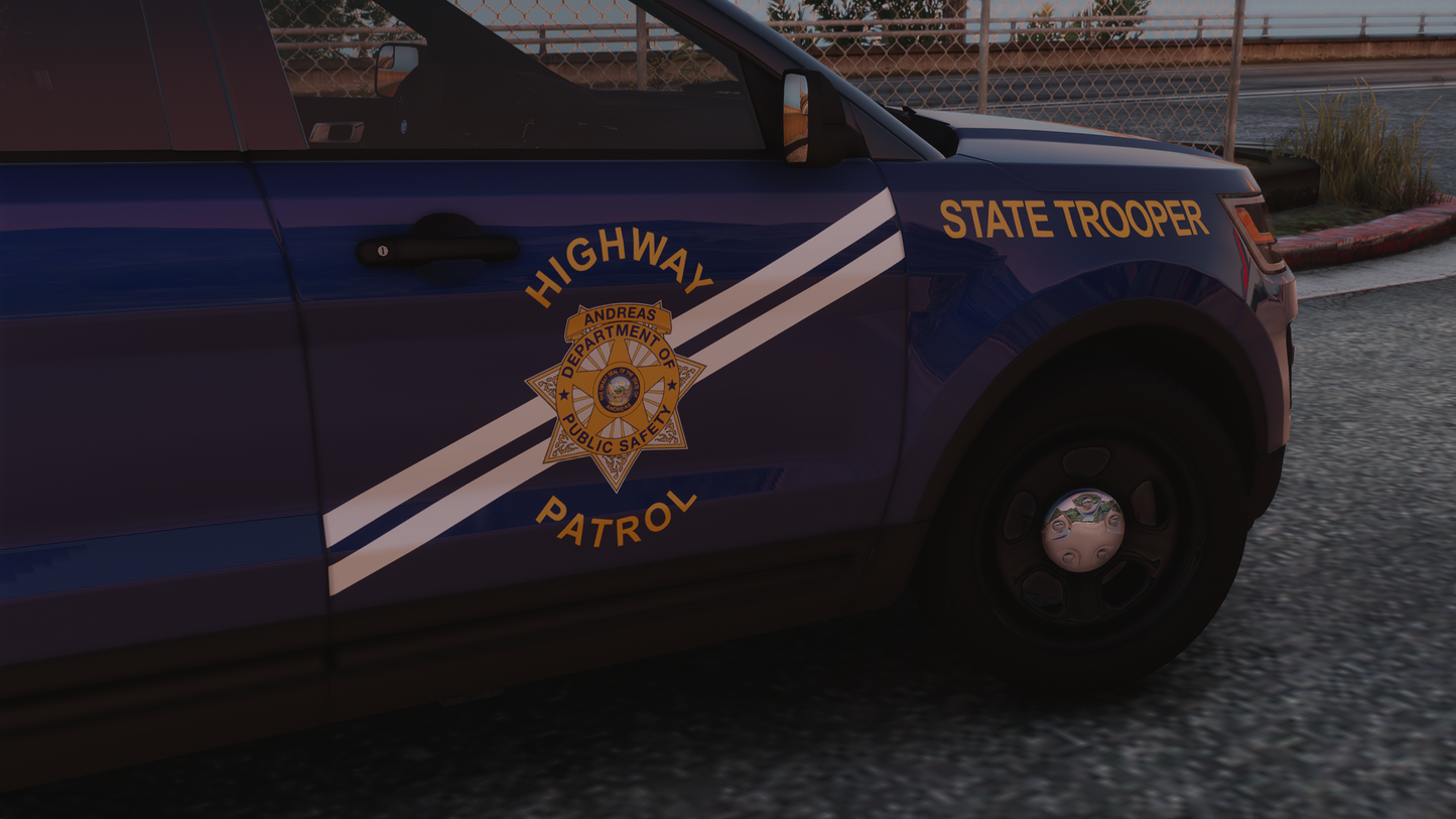 Nevada Highway Patrol Based Livery Pack