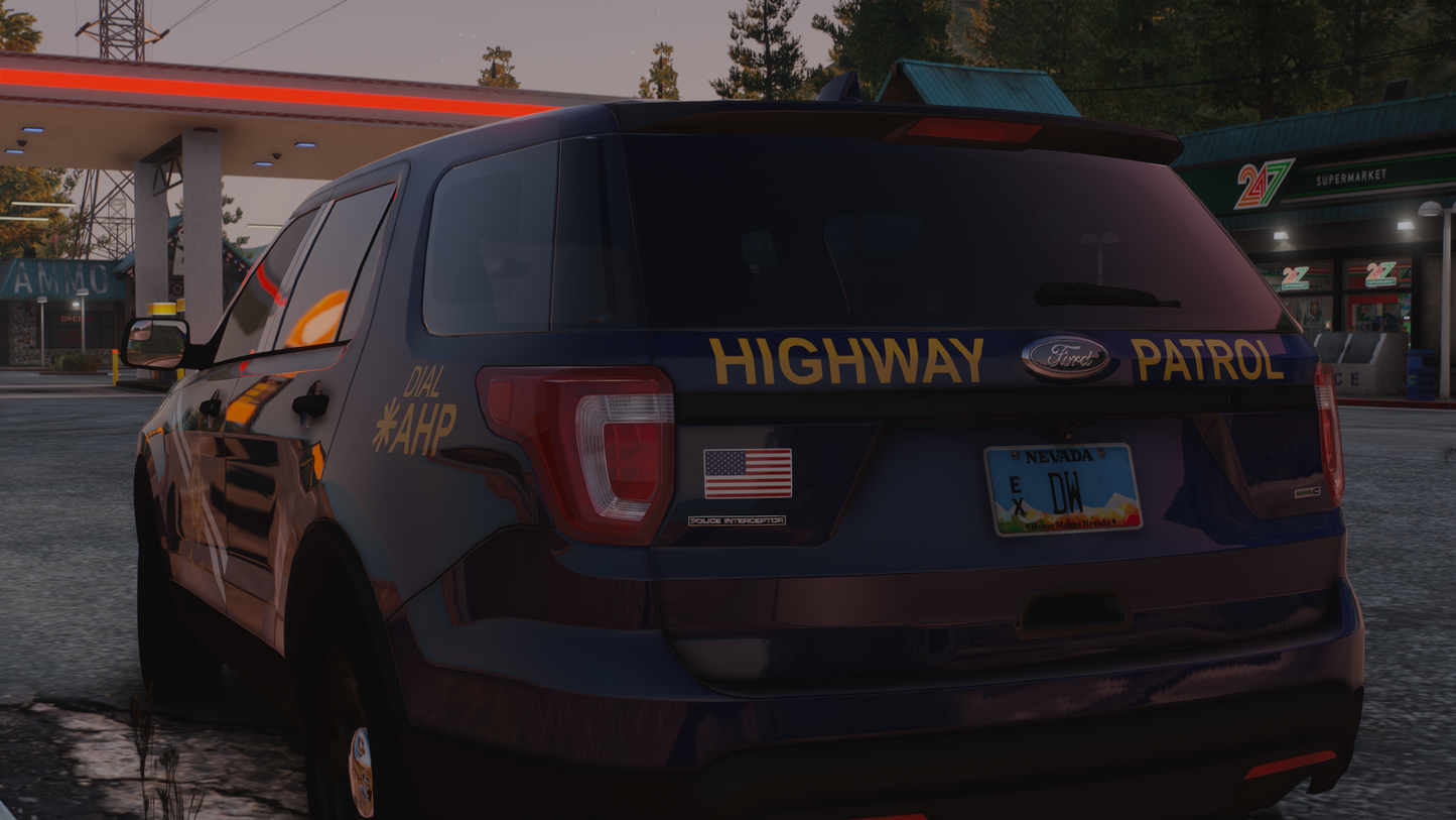 Nevada Highway Patrol Based Livery Pack