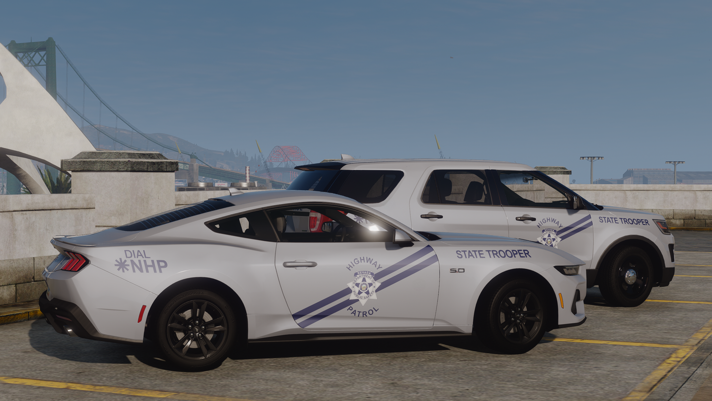 Nevada Highway Patrol Based Livery Pack