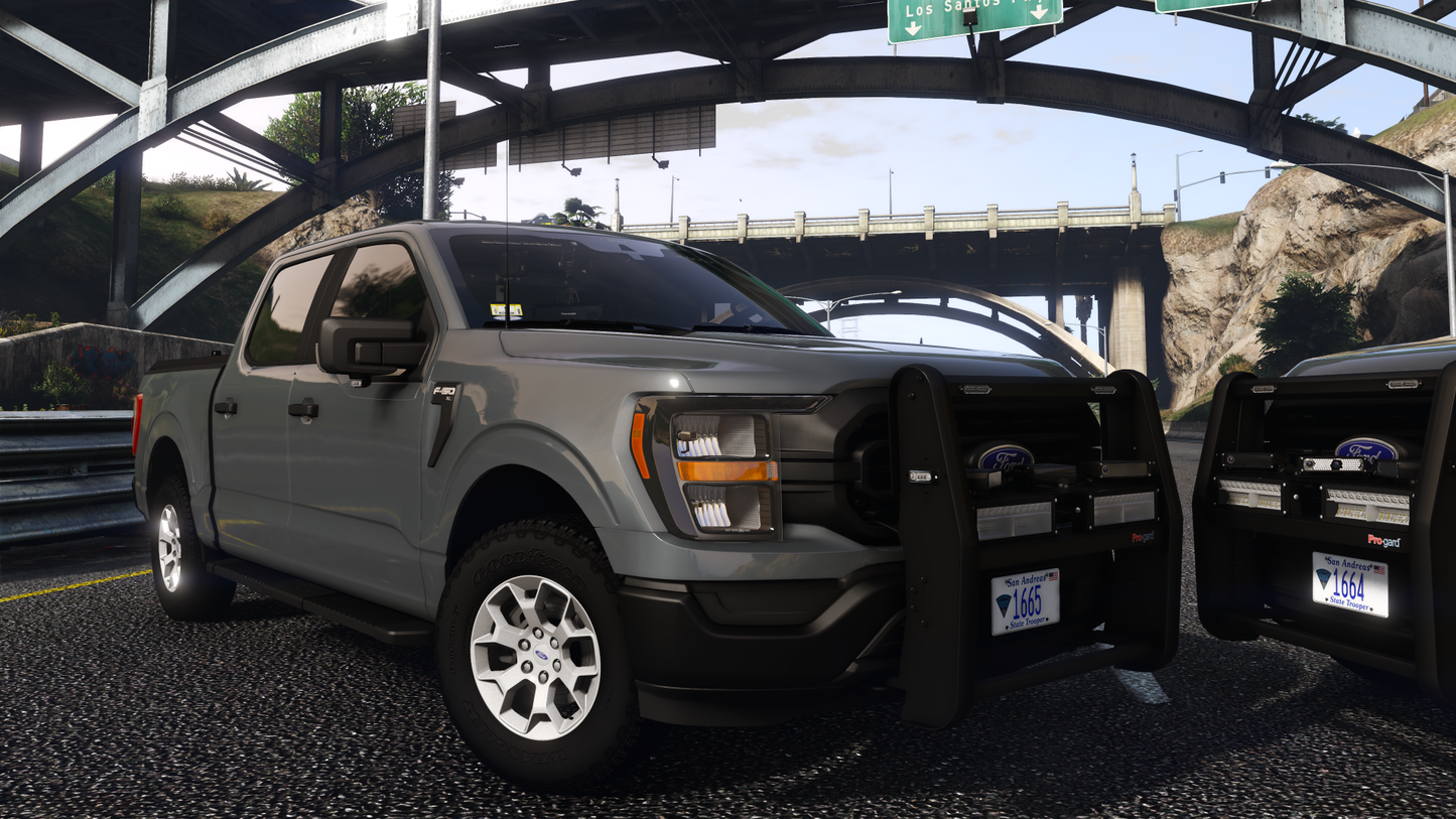 Massachusetts State Police Based 21-23 F150s