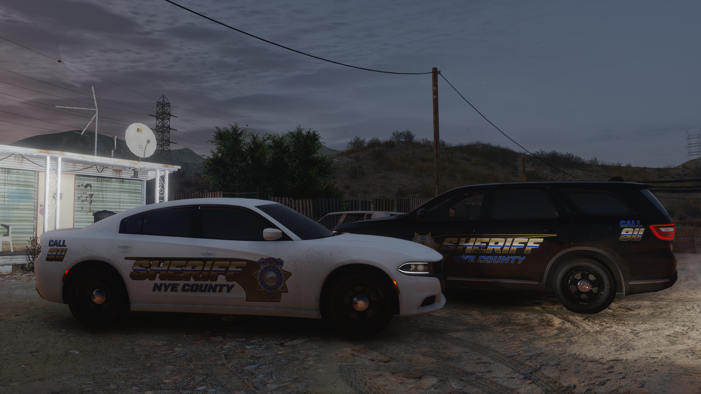 Nye County Sheriff Based Livery Pack