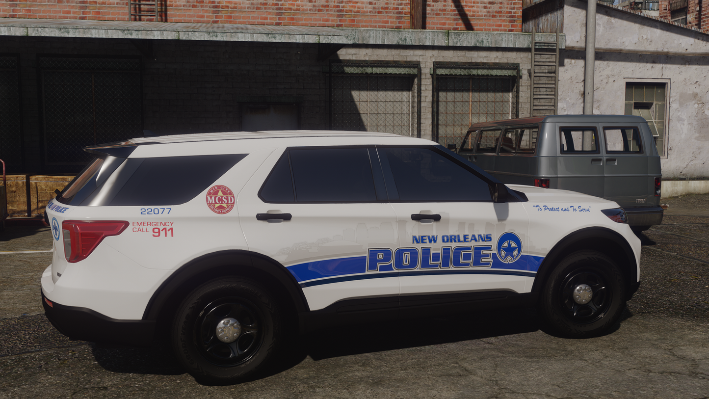 New Orleans Police Based Livery Pack
