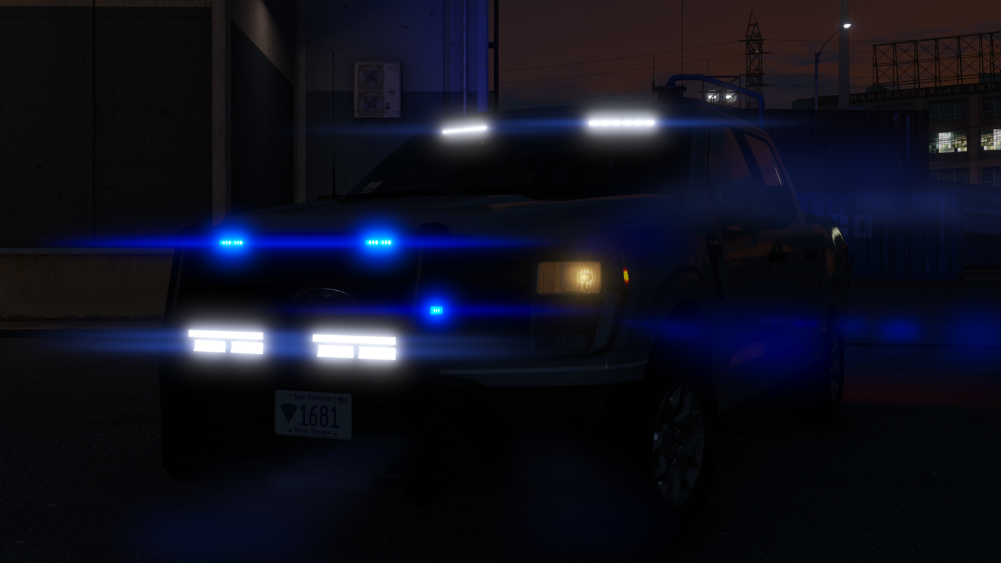 Massachusetts State Police Based 21-23 F150s