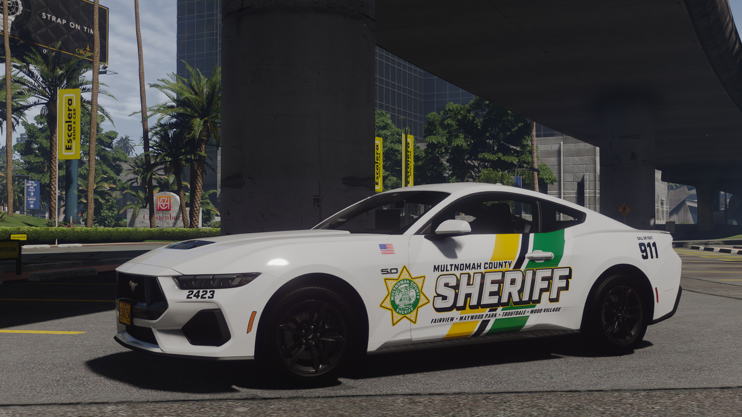 Multnomah County Sheriff Based Livery Pack