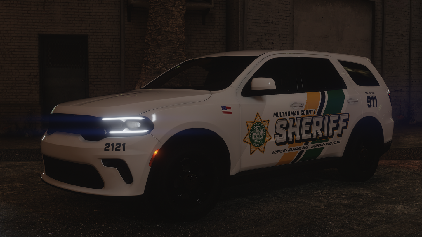 Multnomah County Sheriff Based Livery Pack