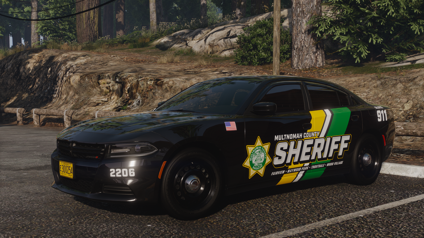 Multnomah County Sheriff Based Livery Pack