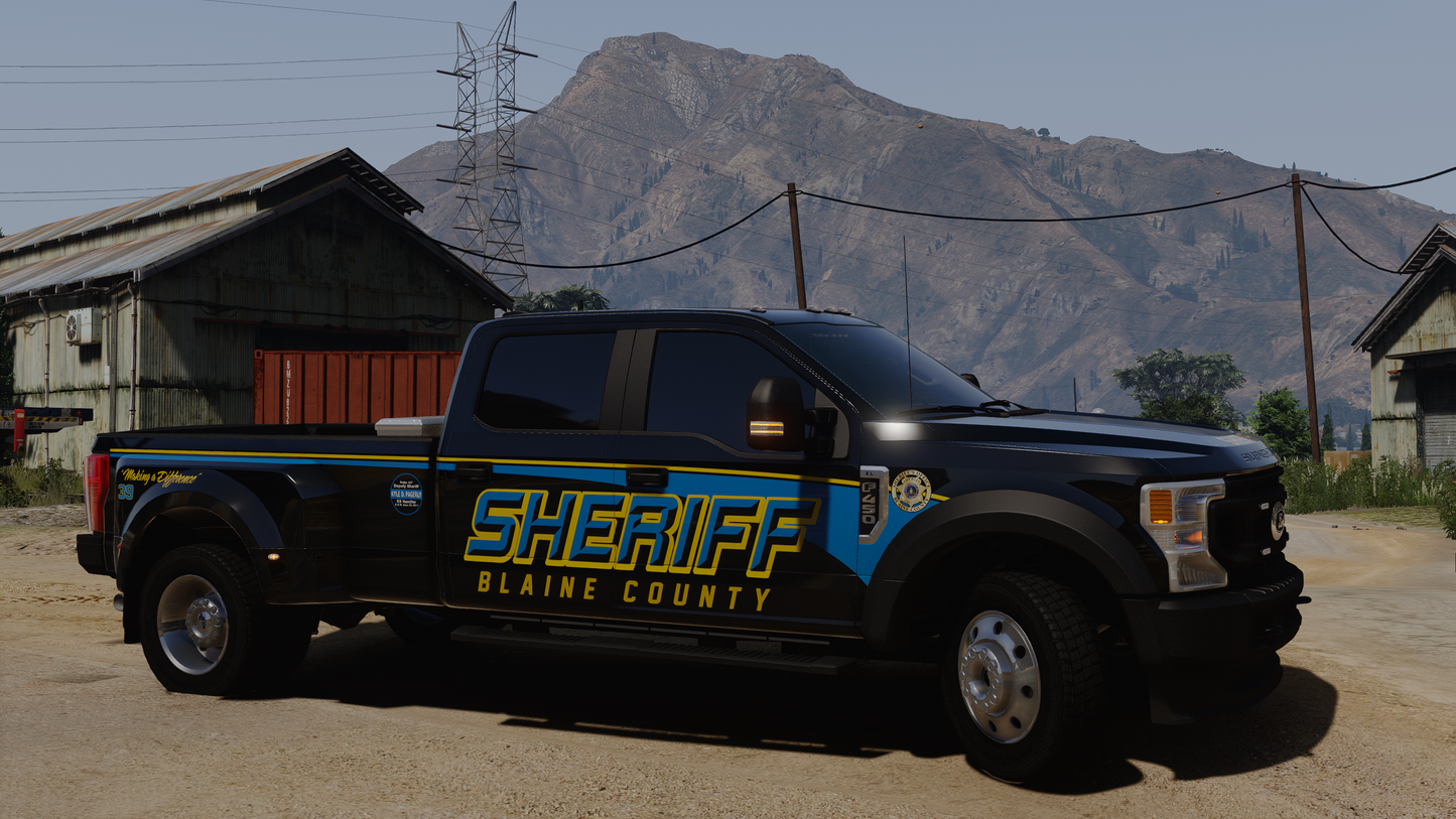 Blaine County Sheriff Livery Pack