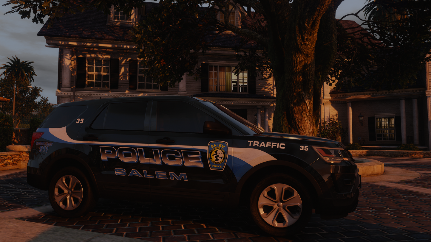 Salem Police Based Livery Pack