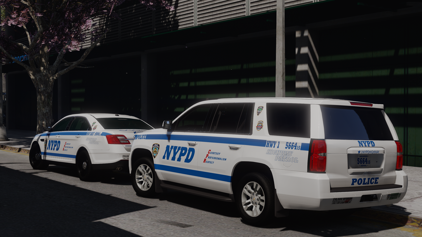 NYPD Highway Patrol Based Livery Pack