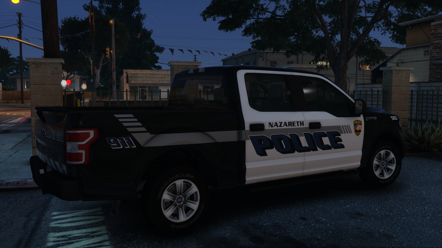 Nazareth Police Based Livery Pack