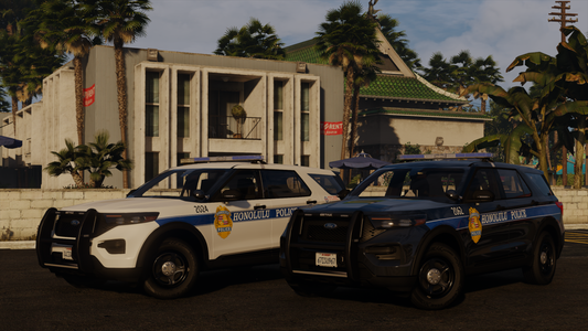 Honolulu Police Based Livery Pack