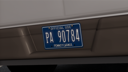 Pennsylvania Based License Plate Pack