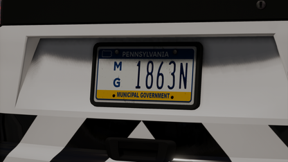 Pennsylvania Based License Plate Pack