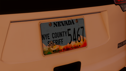 Nevada Based License Plate Pack