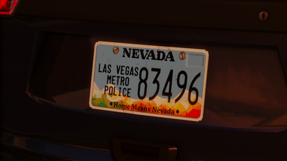 Nevada Based License Plate Pack