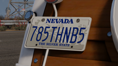 Nevada Based License Plate Pack