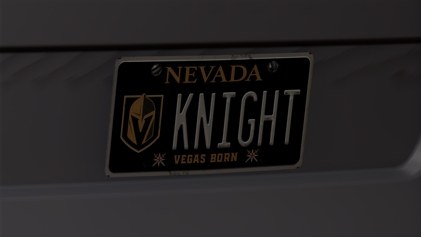 Nevada Based License Plate Pack