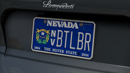 Nevada Based License Plate Pack