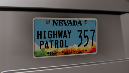 Nevada Based License Plate Pack