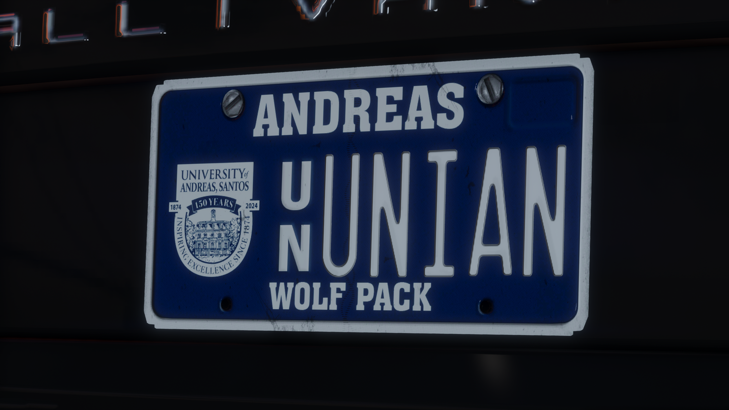 Nevada Based License Plate Pack