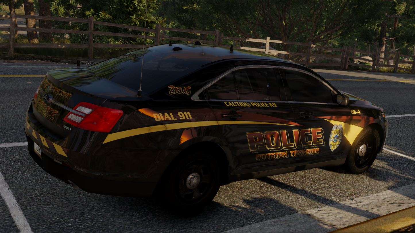 Pittston Township Police Based Livery Pack