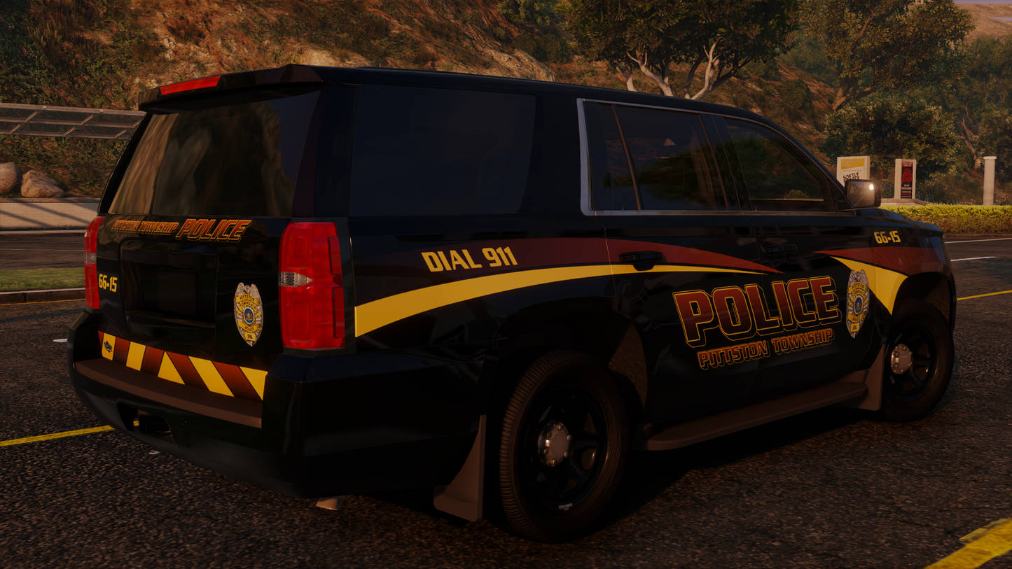 Pittston Township Police Based Livery Pack