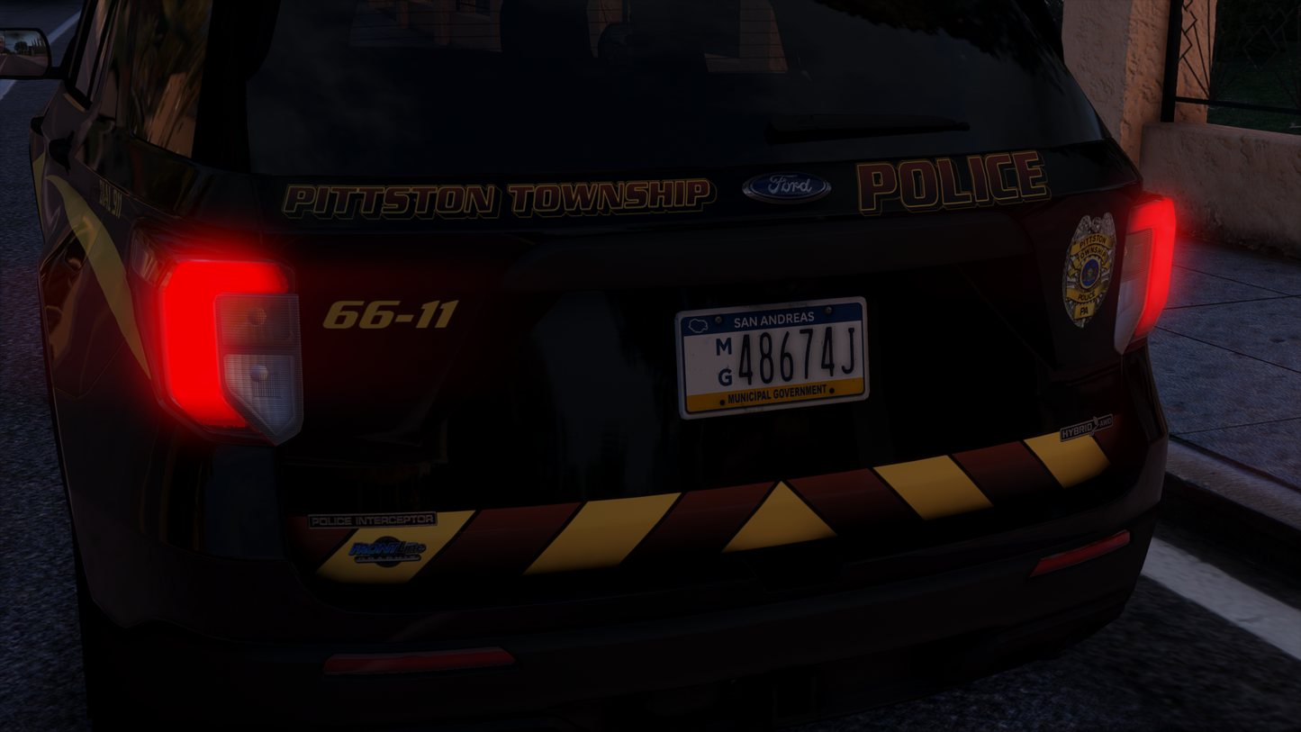 Pittston Township Police Based Livery Pack