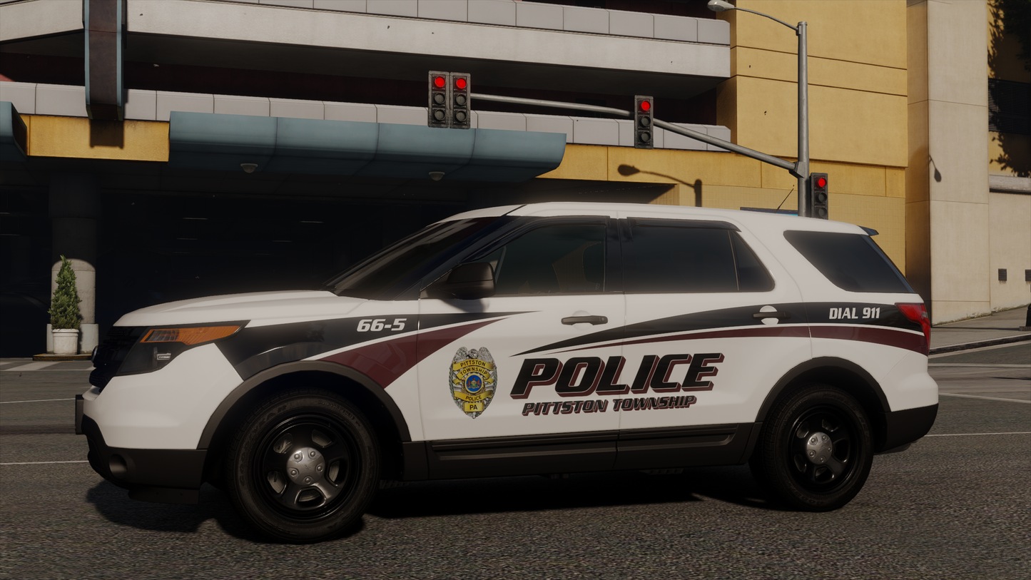 Pittston Township Police Based Livery Pack