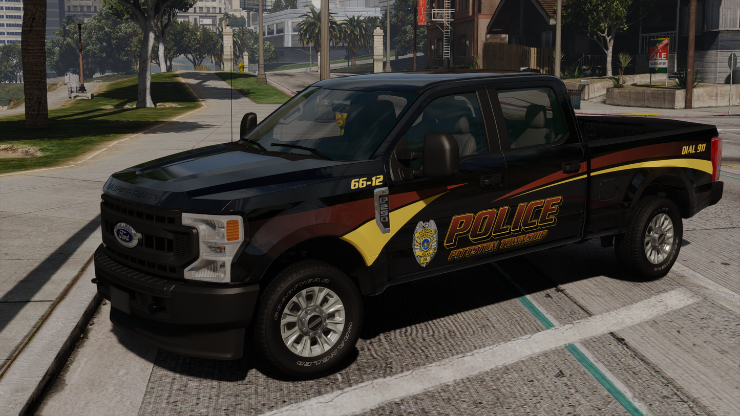 Pittston Township Police Based Livery Pack