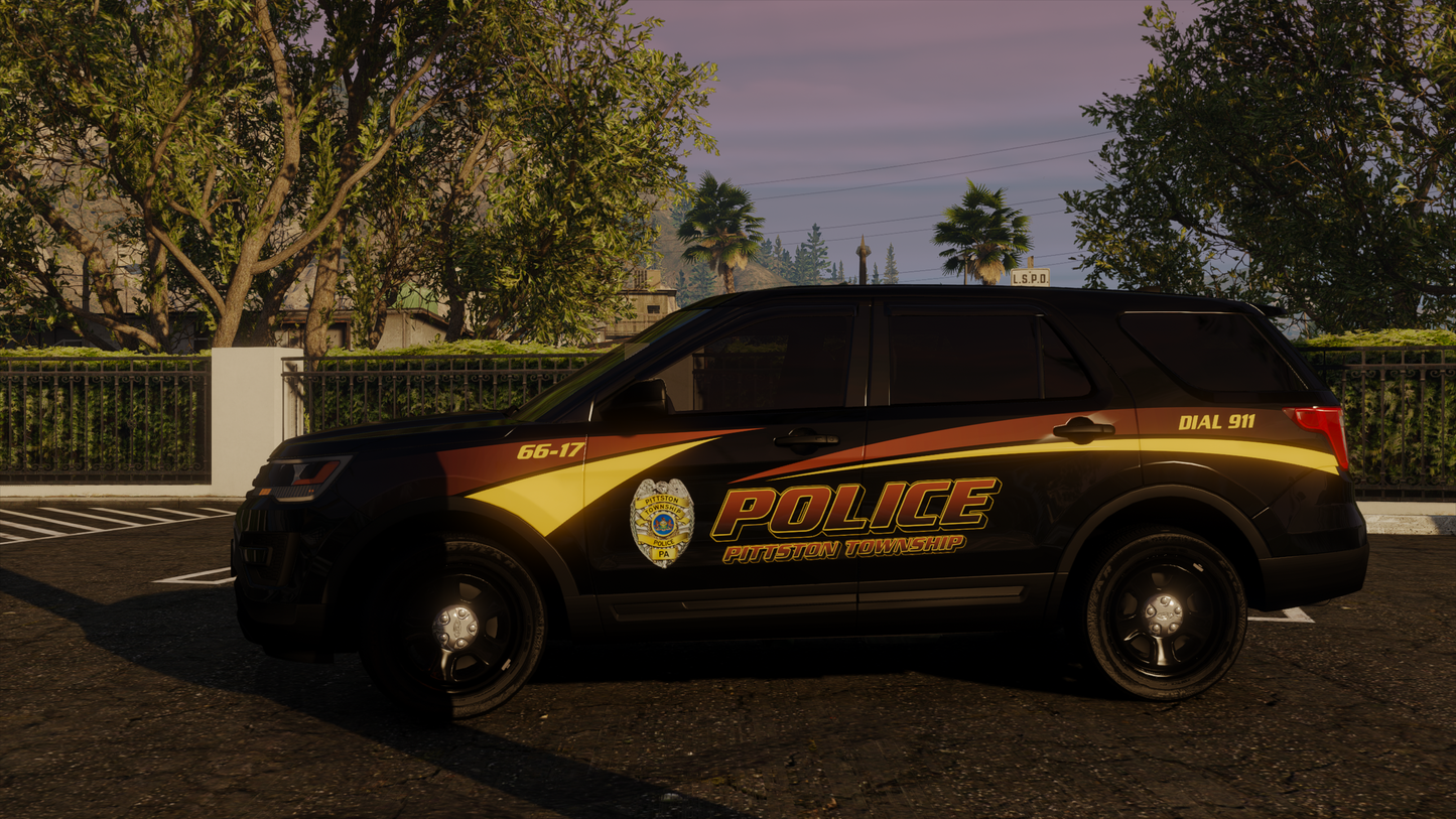 Pittston Township Police Based Livery Pack