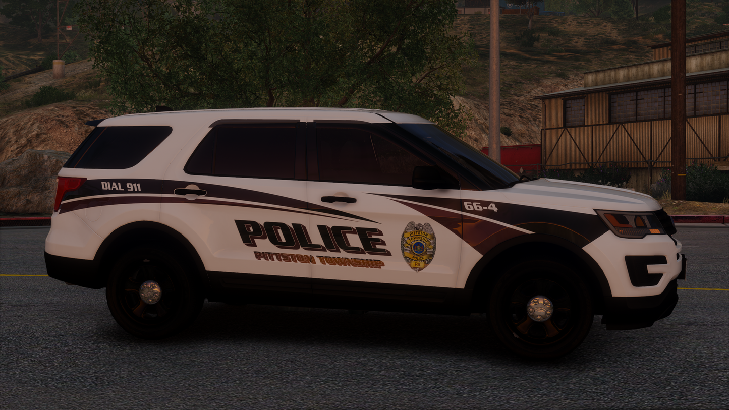 Pittston Township Police Based Livery Pack