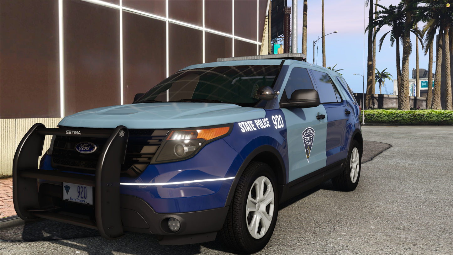 Massachusetts State Police Based Vehicles