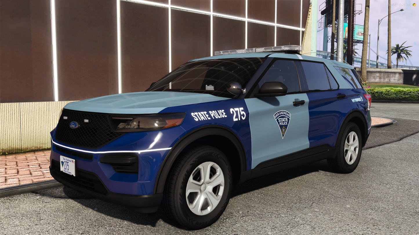 Massachusetts State Police Based Vehicles