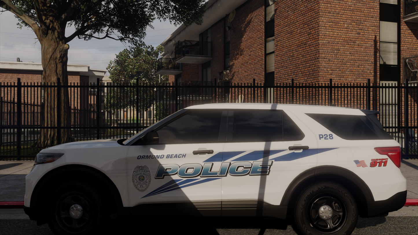 Ormond Beach Police Based Livery Pack