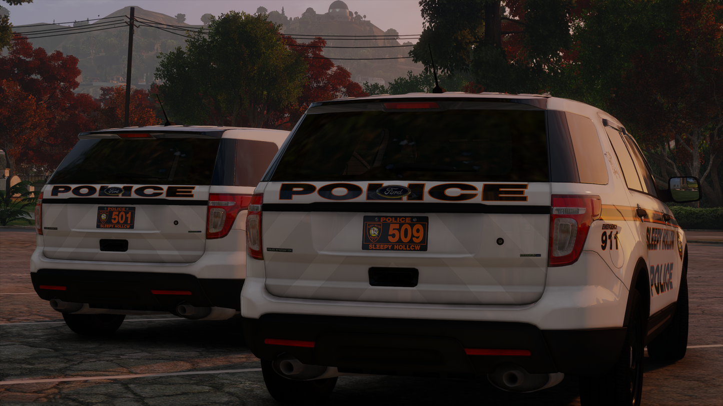 Sleepy Hollow Police Based Livery Pack