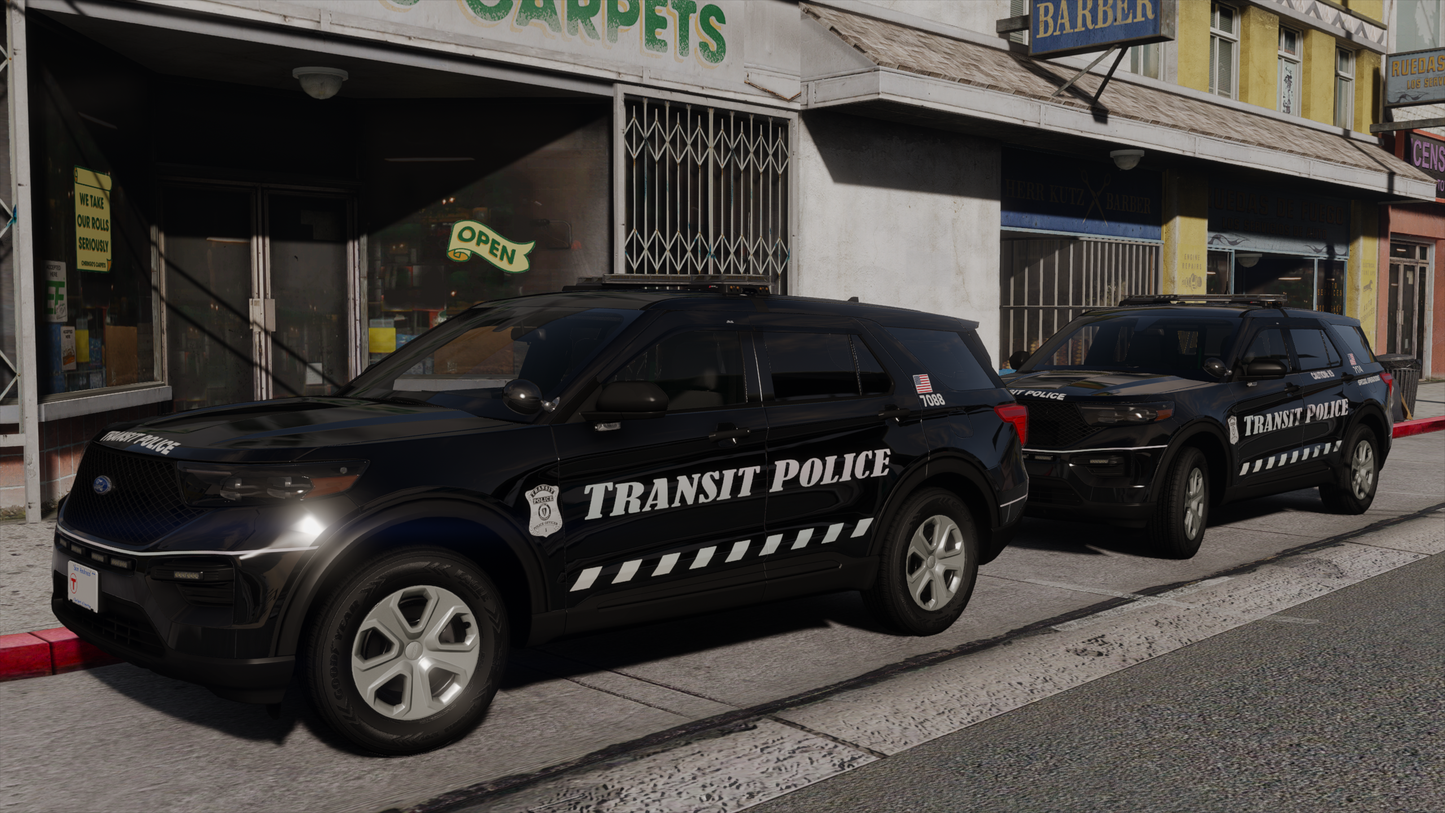 MBTA Transit Police Based Livery Pack