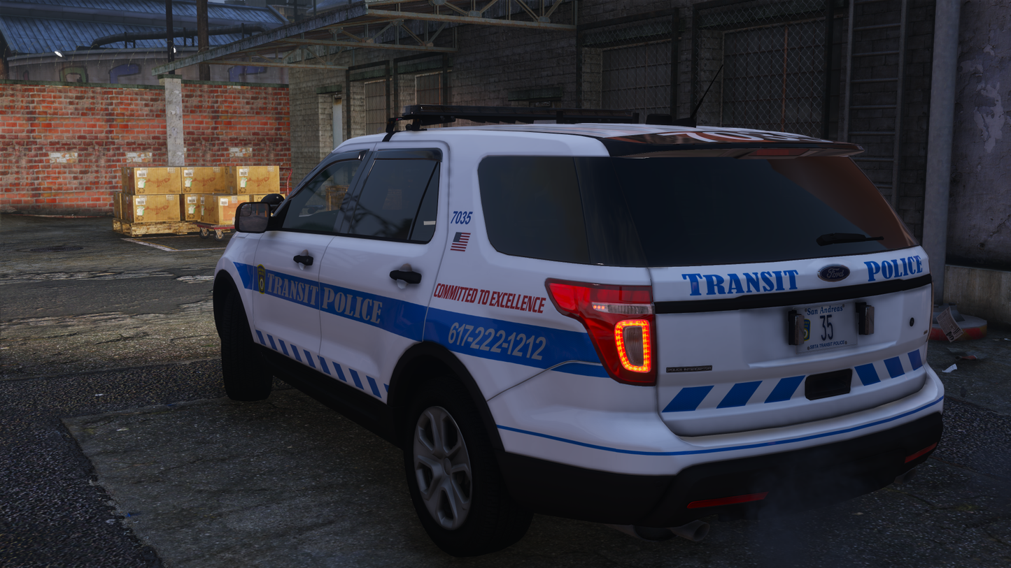 MBTA Transit Police Based Vehicles