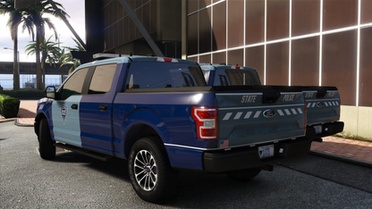 Massachusetts State Police Based F150s