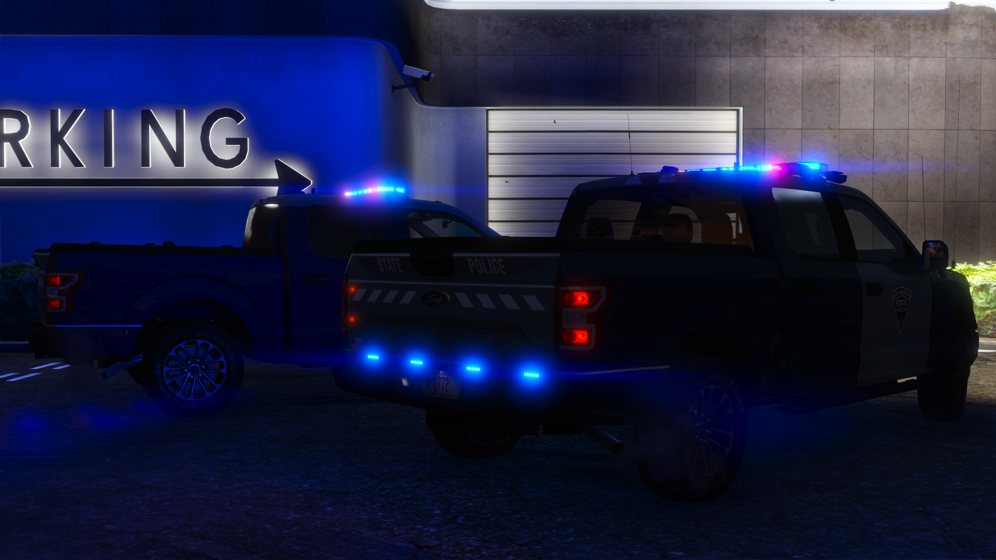 Massachusetts State Police Based F150s