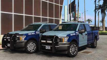 Massachusetts State Police Based F150s