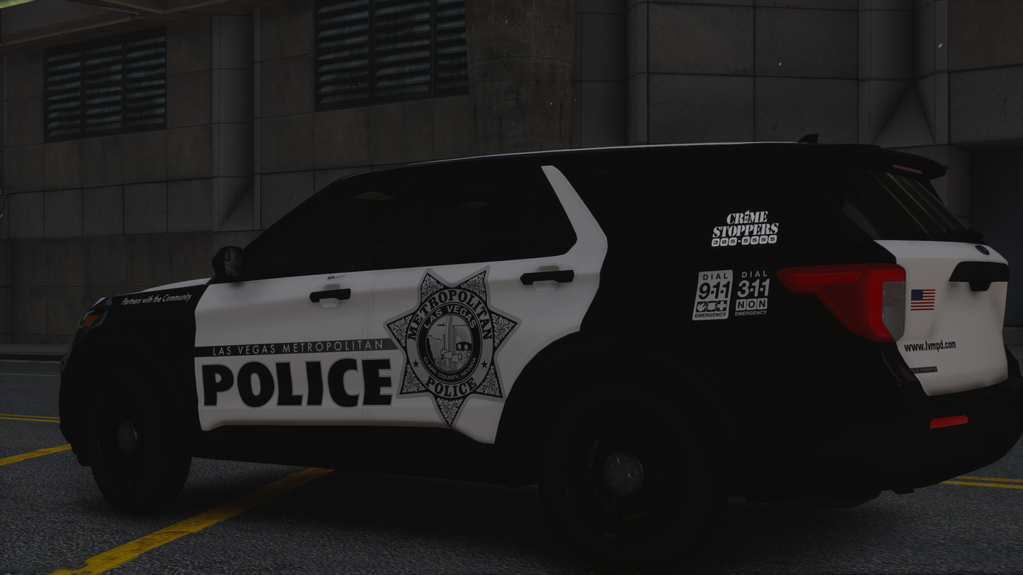 Las Vegas Metropolitan Police Based Livery Pack