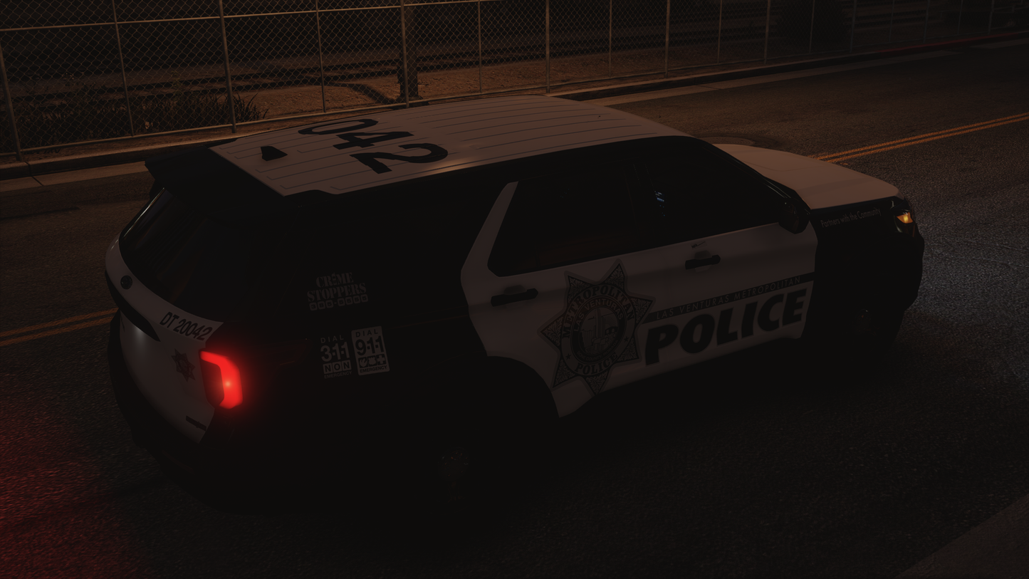 Las Vegas Metropolitan Police Based Livery Pack