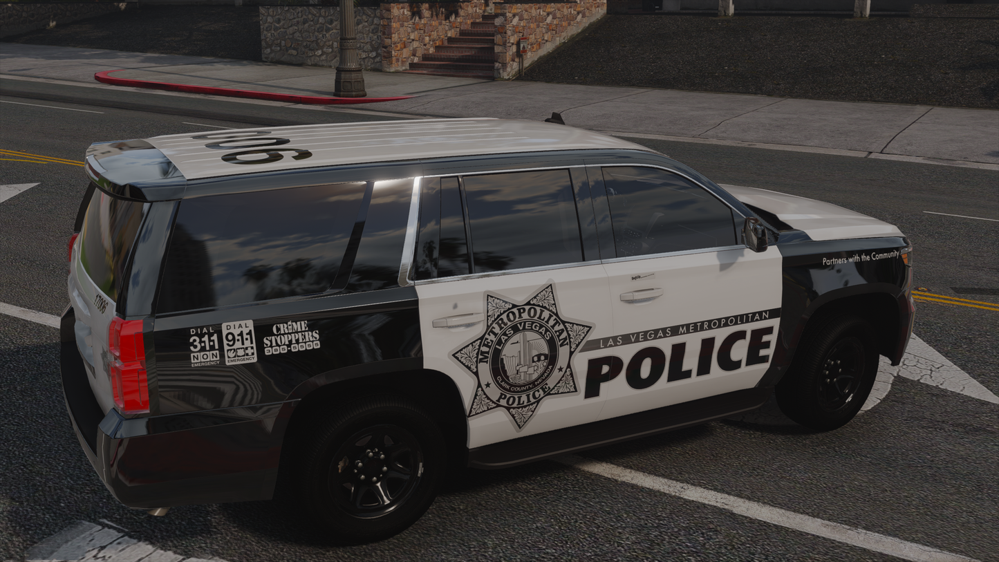 Las Vegas Metropolitan Police Based Livery Pack