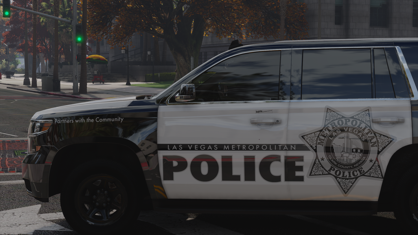 Las Vegas Metropolitan Police Based Livery Pack