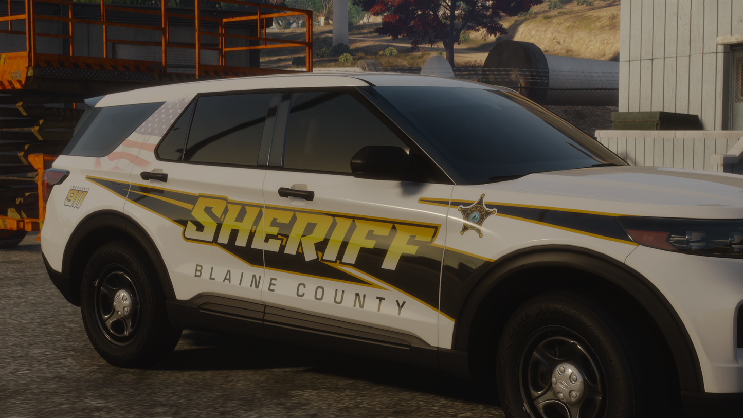 Blaine County Sheriff Livery Pack