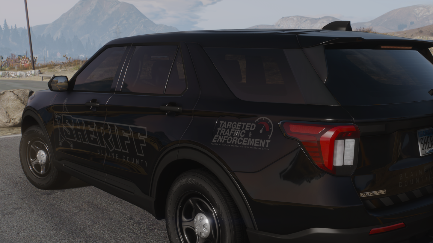 Blaine County Sheriff Livery Pack
