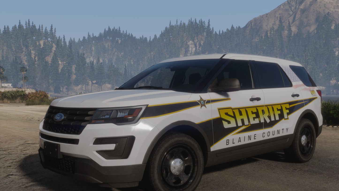 Blaine County Sheriff Livery Pack