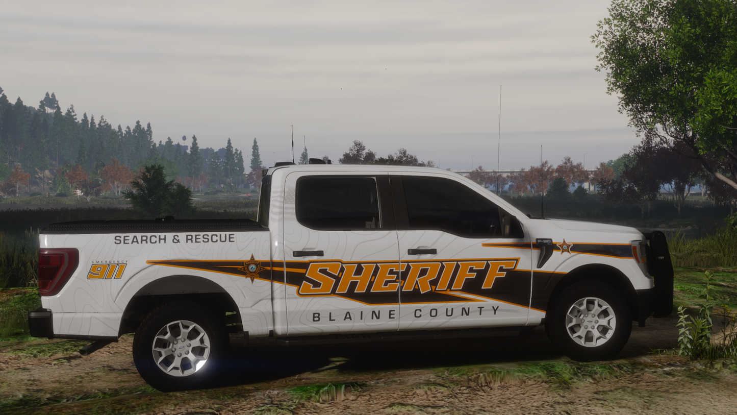 Blaine County Sheriff Livery Pack