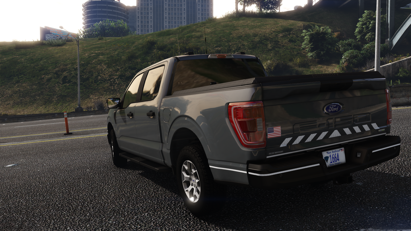 Massachusetts State Police Based 21-23 F150s