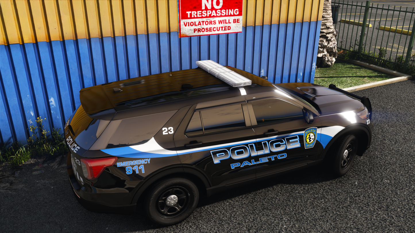 Salem Police Based Vehicle